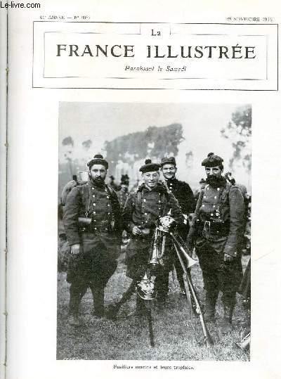 LA FRANCE ILLUSTREE N 2087 - Fusiliers marins et leurs trophes.