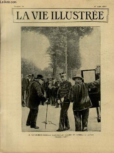 LA VIE ILLUSTREE N 44 M. le gnral Mercier arrivant au Conseil de guerre de Rennes (Photographie Gerschel)