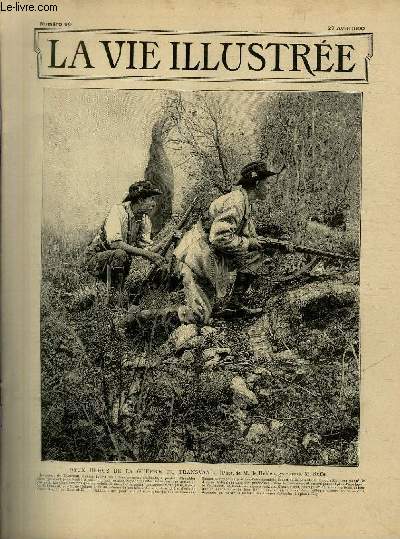 LA VIE ILLUSTREE N 80 Deux hros de la guerre du Transvaal (Phot. de M. de Helden, gravure de M. Ruffe).