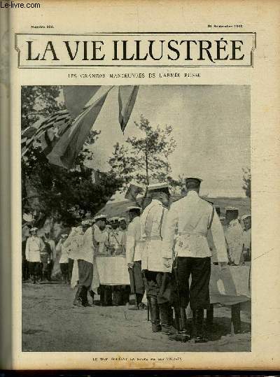 LA VIE ILLUSTREE N 205 Les Grandes Manoeuvres de l'Arme Russe.