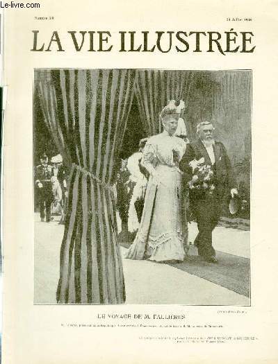 LA VIE ILLUSTREE N 510 - Le voyage de M.Fallires.