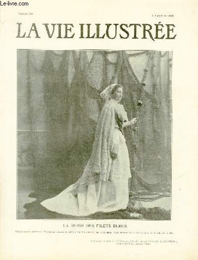 LA VIE ILLUSTREE N 516 - La reine des filets bleus.