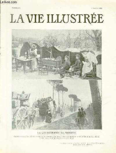 LA VIE ILLUSTREE N 534 La catastrophe de Messine