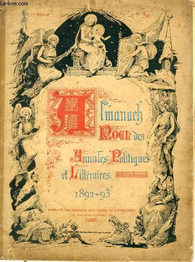 Almanach de Nol des Annales Politiques et Littraires
