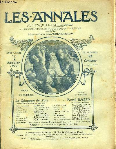 LES ANNALES POLITIQUES ET LITTERAIRES N 1437 - La Fondation du Conservatoire, par Marcelle dam-Spiers.