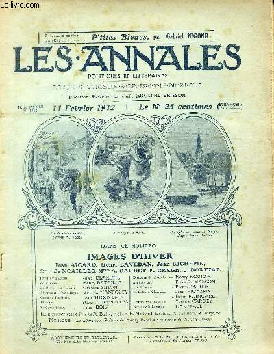 LES ANNALES POLITIQUES ET LITTERAIRES N° 1494Le Livre du jour - Le couple futur, par Jules Bois.