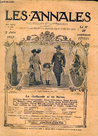 LES ANNALES POLITIQUES ET LITTERAIRES N 1510 Le chteau d'Alexandre Dumas : Monte-Cristo.