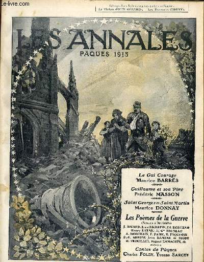 LES ANNALES POLITIQUES ET LITTERAIRES N° 1658 - Pâques 1915.