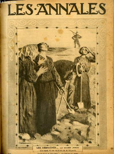 LES ANNALES POLITIQUES ET LITTERAIRES N 1770 Les dracins, par Lucien Jonas - Nos frres et nos soeurs Belges en esclavage.