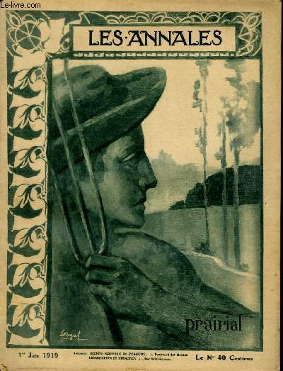 LES ANNALES POLITIQUES ET LITTERAIRES N 1875 Prairial, par Erigal.