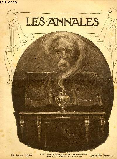 LES ANNALES POLITIQUES ET LITTERAIRES N 1908