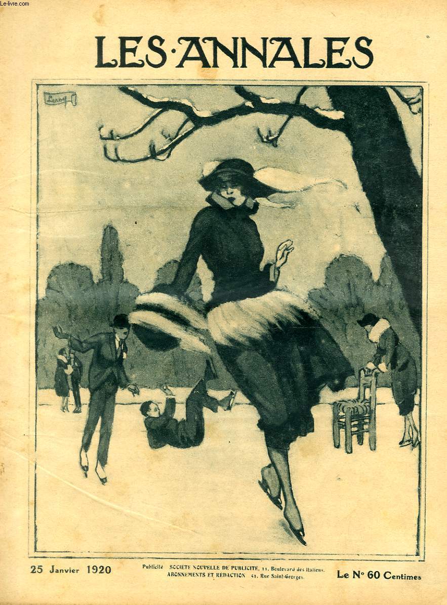 LES ANNALES POLITIQUES ET LITTERAIRES N 1909 Dessin sur le premier plat de couverture de Leroy.