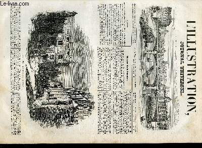 L'ILLUSTRATION JOURNAL UNIVERSEL N 104 - Histoire de la Semaine. Une Vue de Mexico. - Des Oprations de la Banque de France en 1844. - Les Bureaucrates en 1845. Quatre Gravures par Henri Monnier. - impressions de Voyage d'un provincial  Paris.......