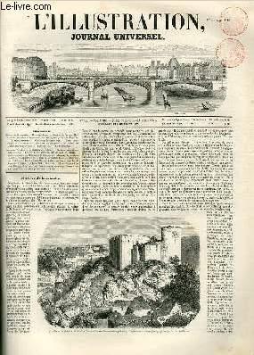 L'ILLUSTRATION JOURNAL UNIVERSEL N 453-Histoire de la semaine. - Correspondance. - Courrier de Paris. - Madame la duchesse d'Angoulme. - Les Paysans, tude par Laprade - Chronique musicale. - Guillaume le Conqurant. - Revue scientifique. - Curiosi.....