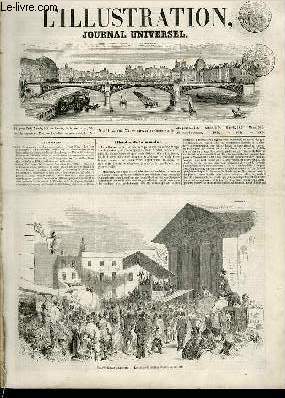L'ILLUSTRATION JOURNAL UNIVERSEL N 491-Histoire de la semaine, -r Courrier de Paris. - Henry Clay. - Les ftes du Ramazan. - La Maiso nette (suite et fin). - Chronique musicale. -Inauguration du chemin de fer de Strasbourg. .- Revue littraire....