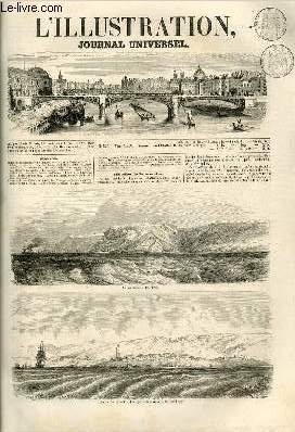 L'ILLUSTRATION JOURNAL UNIVERSEL N 597-Histoire de la semaine. - Iles d'Aland. - Courrier de Paris. - De Paris  Orsay. - Fte helvtique du chant  Winterthur, canton de Zurich (Suisse). - Trois lettres sur la Finlande (lettre III et dernire). ........