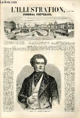 L'ILLUSTRATION JOURNAL UNIVERSEL N 785-Histoire de la semaine. - Courrier de Paris. - Chronique musicale. - In humation du prince d'Oude. - Le dompteur de chevaux. - L'amour d'une esclave (nouvelle). - La folle semaine  Saint-Ptersbourg. - Chronique