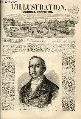 L'ILLUSTRATION JOURNAL UNIVERSEL N 840-Histoire de la semaine. - Courrier e Paris. - Varits scientifiques. - Les grands arbres de la Californie. -Chronique musicale. - Libert, par JuIch Simon.- Terre-Neuve; pche de la morue. -La fille aux pieds nus