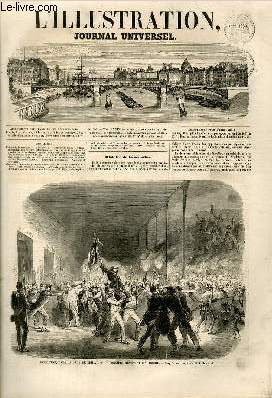 L'ILLUSTRATION JOURNAL UNIVERSEL N 858- Histoire de la semaine. - Le Zollverein. - Courrier de Paris. -- Affranchissement des paysans lithuaniens. - Fontaine de Yaleggio. - Le gros lot (suite). - Gazette du palais. - Le yacht imprial l'Aigle........