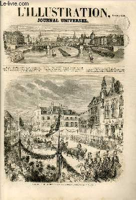 L'ILLUSTRATION JOURNAL UNIVERSEL N 871-Histoire de la semaine. - tudes sur la langue franaise. - Courrier de Paris,- Le jour des morts, - Chronique littraire. - Bibliographie. Guerre d'Italie. - Gazette du Palais. - Excentricits. am ricaines (suite..