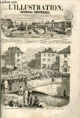 L'ILLUSTRATION JOURNAL UNIVERSEL N 893-Histoire de la semaine. - Correspondance de VIllustration. - Courrier de Paris. Le nouveau royaume d'Italie. - Histoire du Consulat et de l'Empire, par M. Thiers. - La libert en France, par M. Jules de Lasteyrie...