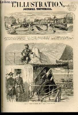 L'ILLUSTRATION JOURNAL UNIVERSEL N 918-Revue politique de la semaine. - Voyage de l'Empereur et de l'Impratrice. - Courrier de province. - Promenades lointaines. - Exposition de tableaux et de dessins de l'cole franaise. - Les chasses franaises .....