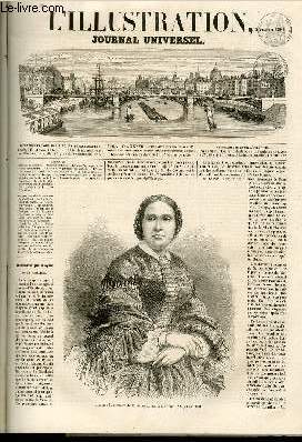 L'ILLUSTRATION JOURNAL UNIVERSEL N 936-Histoire de la semaine. - Courrier de Paris. - Pricls Argyropoulo. --Revue dramatique. - Un soufflet de jeunesse (nouvelle). - Dcoration offerte  Garibaldi. - Causerie littraire. - Chronique musicale.....