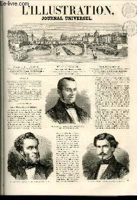 L'ILLUSTRATION JOURNAL UNIVERSEL N 995-Revue politique de la semaine. - Courrier de Paris. - Le coton. - Les travaux du printemps. - Esquisses d'un voyage en Espagne. - Chronique littraire. - Chronique musicale.-Les mines de sel de Wieliczka......