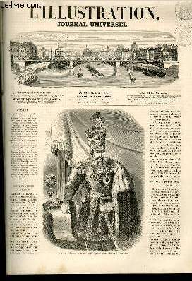 L'ILLUSTRATION JOURNAL UNIVERSEL N 1015-Revue politique de la semaine. -Courrier de Paris. - Madagascar (suite). - Histoire du Consulat et de l'Empire, par M. Thiers (XXe et dernier vof. ). - Campagne de Belle-Ombre, prs de Marseille. - A travers l'Expo