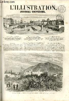 L'ILLUSTRATION JOURNAL UNIVERSEL N 1044-Revue politique de la semaine. - Expdition du Mexique. - Courrier de Paris. - Excution de trente-huit Indiens Sioux  Mancato. - Le commandant Ilussel. - Le gnral Papadiamantopoulos et le colonel Artmis. .....