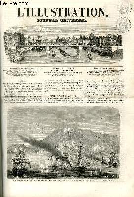 L'ILLUSTRATION JOURNAL UNIVERSEL N 1049-Revue politique de la semaine. - Courrier de Paris. - Destruction des fortifications d'Acapulco. - Chronique musicale.- Gazette du palais. - Courrier de Berlin. - M. Jules Simon. - Le prince A. de Bro-glie ....