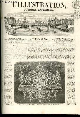 L'ILLUSTRATION JOURNAL UNIVERSEL N 1121-Revue politique de la semaine. - Courrier de Paris. - Couronnementdu roi de Cambodge. - Revue littraire. - Promenade au Jardin duMidi (III). - Chronique musicale. - Meurs et types d'aujourd'hui (Le directe