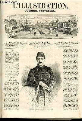 L'ILLUSTRATION JOURNAL UNIVERSEL N 1126-S.A. Murad-Effendi. - Revue politique de la semaine. - Courrier de voyage. - Les monuments du camp de Chlons en 1864.- Arrive de S. A. R. le prince Humbert  Cherbourg. - Obscqups de M. le Snateur Yasse....