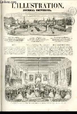 L'ILLUSTRATION JOURNAL UNIVERSEL N 1150-Revue politique de la semaine. - Courrier de Paris. - Anniversaire de l'avnement au trne du vice-roi d'Egypte.' - Courrier de Londres. - Revue littraire. - Exposition des Beaux-Arts  Madrid (fin). - La lgende