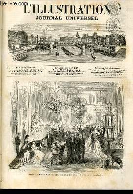 L'ILLUSTRATION JOURNAL UNIVERSEL N 1277-Texte : Revue politique de la semaine. - Rception du roi de Portugal au chteau de Meudon. - Courrier de Paris. - Le Sultau  Vienne. - Les Amazones crtoises. - Correspondance de Rome: Le brigandage dans les.....