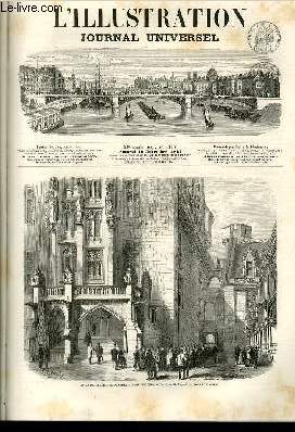 L'ILLUSTRATION JOURNAL UNIVERSEL N 1290-Texte : Revue politique de la semaine. - Le gnral Menabrea. Courrier de Paris. - Le chteau de Pierrefonds. - La tante Perptue, nouvelle humouristique (suite), par M. Gustave Clia-deuil. - Les thtres-.......