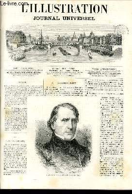 L'ILLUSTRATION JOURNAL UNIVERSEL N 1368-Texte : M. W asliburiie. - Revue politique de la semaine. - Courrier de Paris. - Voyage de LL. MM. l'Empereur et l'Impratrice  Chartres. - Les Tunions lectorales - Le Salon de 1869, par M. Thophile Gautier....