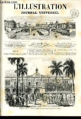 L'ILLUSTRATION JOURNAL UNIVERSEL N 1369-Texte: Bevue politique de la semaine. - Courrier de Paris. - Les lundis de l'Impratrice. - Salon de 1869, par M. Tho-philo Gautier (troisime article). - Tableaux reproduits par l'Illustration. - Comment on....