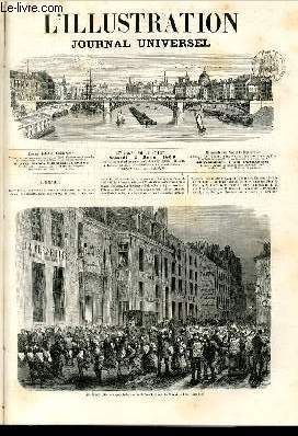 L'ILLUSTRATION JOURNAL UNIVERSEL N 1371-Texte : Revue politique de la semaine. - Courrier de Paris. - Bancel et liambetta, nouveaux dputs de Paris. - Les lec-.tions de 1869  Paris. - Le mouvement littraire. - Salon de 1869 : Tableaux reproduit