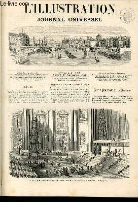 L'ILLUSTRATION JOURNAL UNIVERSEL N 1396-Texte : Bvue politique de la semaine. - Le Concile ocumnique. - Courrier de Paris. - vnements de Dalmatie. - le spectre de Battrelle, nouvelle (suite), par M. Jules Cauvain. - M. Gustave Flaubert : L'ducation