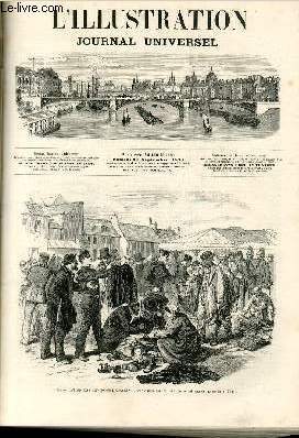 L'ILLUSTRATION JOURNAL UNIVERSEL N 1491-ete : Revue politique de la semaine. - Courrier de Paris. - La perce des Alpes (II) suite. - Correspondance d'Alsace. - L'incendie de la Pointe-^Pitre. - Chronique parlemf ntaire - Revue littraire. - Souvenirs