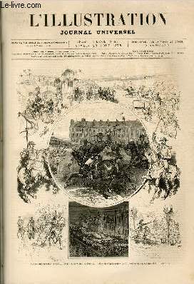 L'ILLUSTRATION JOURNAL UNIVERSEL N 1696-Texte : Histoire de la semaine. - Courrier de Paris, par M. Philibert Audebrand - Nos gravures : La Nouvelle-Caldonie;-Evnements d'Espagne : la Seo d'rgel; - Les idoles et Ils armes javanaises; - L'expo....