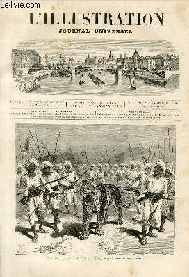 L'ILLUSTRATION JOURNAL UNIVERSEL N 1714- Avis important - Histoire de la semaine - Courrier de Paris - 