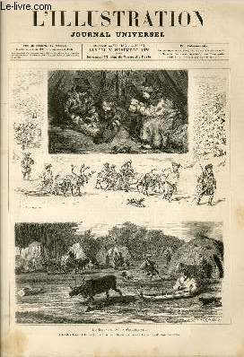 L'ILLUSTRATION JOURNAL UNIVERSEL N 1865 - Courrier de Paris (par Philibert Audebrand) / Nos gravures : les Lapons du jardin d'acclimatation ; l'affaire de la banque de Belgique ; l'insurrection canaque ; flibres et cigaliers ; 