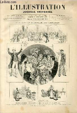 L'ILLUSTRATION JOURNAL UNIVERSEL N 1869 - Courrier de Paris (par Philibert Audebrand) / Nos gravures : 