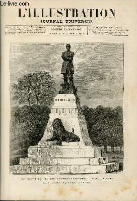 L'ILLUSTRATION JOURNAL UNIVERSEL N 1943 - GRAVURES et leurs ARTICLES : La statue du colonel Denfert-Rochereau  Saint-Maixent - Les nids : la bergeronette lavandire - Les sujets de figures au salon de 1880 - Le chateau et le bassin souterrain en .....