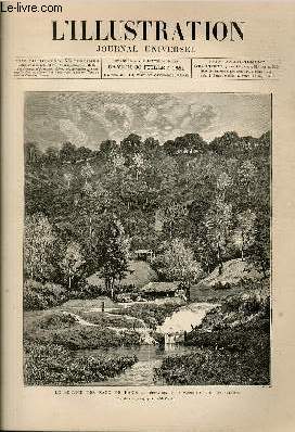 L'ILLUSTRATION JOURNAL UNIVERSEL N 2005 - GRAVURES : Le service des eaux de Paris : drivation de la vanne, source d'Armentires, traverse de l'Yonne, traverse de Loing, siphon de Chierry, prise d'eau de Trilbardou, le miroir de Thieil - l'expditio...