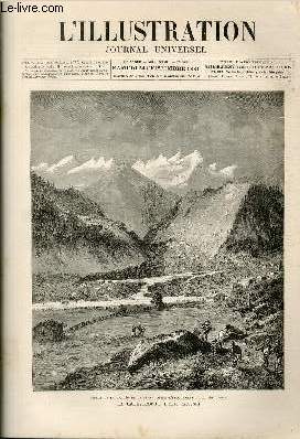 L'ILLUSTRATION JOURNAL UNIVERSEL N 2013 - GRAVURES : La catastrophe d'Elm (Suisse) - l'expdition de Tunisie - vue du palais de l'exposition continentale sud amricaine  Buenos Ayres - la mission topographique de Kita dans la rgion du Haut Niger ......