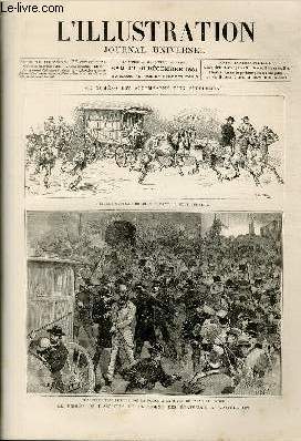 L'ILLUSTRATION JOURNAL UNIVERSEL N 2024 - GRAVURES : le procs de l'assassin du prsident des Etas-Unis  Washington - les travaux de Bercy : le nouveau pont de Tolbiac - 