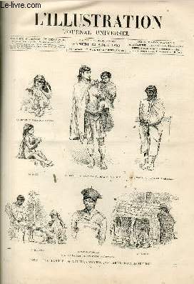 L'ILLUSTRATION JOURNAL UNIVERSEL N 2059 - GRAVURES : les Galabis (Carabes) au jardin d'acclimatation - les vnements d'Egypte : les ruines - l'exposition internationale de Buenos-Ayres / ARTICLES : Histoire de la semaine - Courrier de Paris - 